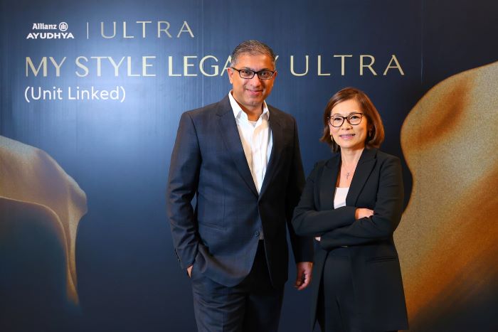 อลิอันซ์ อยุธยา เดินหน้ารุกตลาดกลุ่มมั่งคั่ง เปิดตัว “My Style Legacy ULTRA”  ประกันชีวิตควบการลงทุนเจาะลูกค้าไฮเน็ตเวิร์ธโดยเฉพาะ