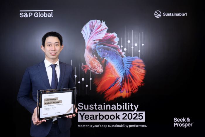 ทีทีบี ได้รับคัดเลือกเข้าสู่ทำเนียบ S&P Global Sustainability Yearbook 2025 ต่อเนื่องเป็นปีที่ 4