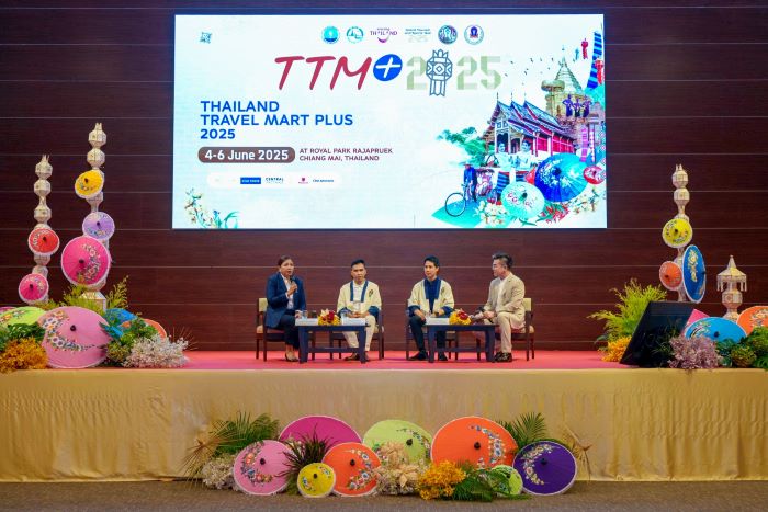 ททท. พร้อมเปิดเวทีเจรจาธุรกิจทางการท่องเที่ยวในงาน Thailand Travel Mart Plus (TTM+) 2025 ณ จังหวัดเชียงใหม่ วันที่ 4-6 มิถุนายนนี้ ดึงบริษัทนำเที่ยวจาก 53 ประเทศทั่วโลก เร่งบูสต์การท่องเที่ยวไทย คาดสร้างการเจรจาธุรกิจกว่า 13,000 นัดหมาย