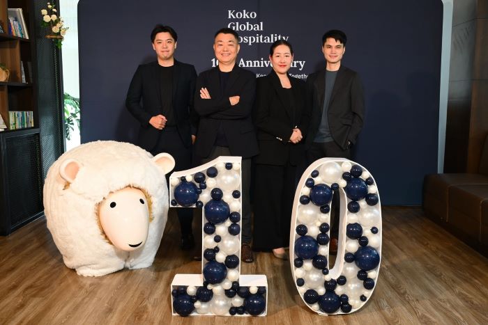 โคโค โกลบอล ฮอสพิทอลลิตี้ ปักหมุดทศวรรษแห่งความสำเร็จ ในการบริหารโรงแรมครบวงจร รุก 3 บริการใหม่ ตั้งเป้าสยายปีกสู่ 10 ประเทศใน 6 ทวีป