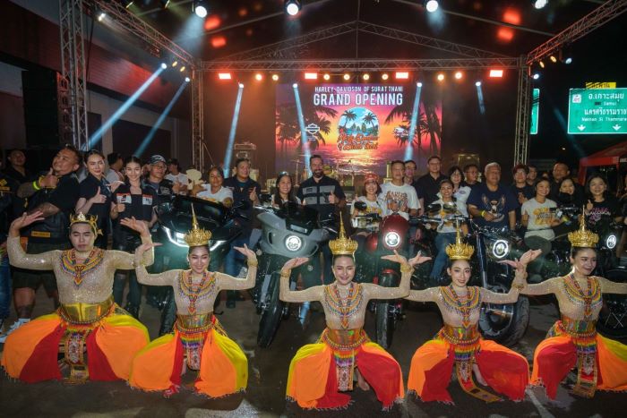 HARLEY-DAVIDSON® เปิดตัวโชว์รูม และศูนย์บริการแห่งใหม่ในสุราษฎร์ธานี อย่างเป็นทางการ ตอกย้ำความมุ่งมั่นในการยกระดับประสบการณ์ ให้กับผู้รักการขับขี่ภาคใต้