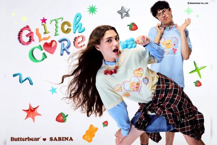 SABINA พร้อมเสิร์ฟ Butterbear คอลเลคชั่นใหม่ Butterbear x Sabina : Glitchcore  ตอกย้ำแบรนด์ไทยจับมือคาแรกเตอร์ไทย เปิดตัวสินค้าแนวลำลอง ตอบโจทย์สายแฟยุคใหม่