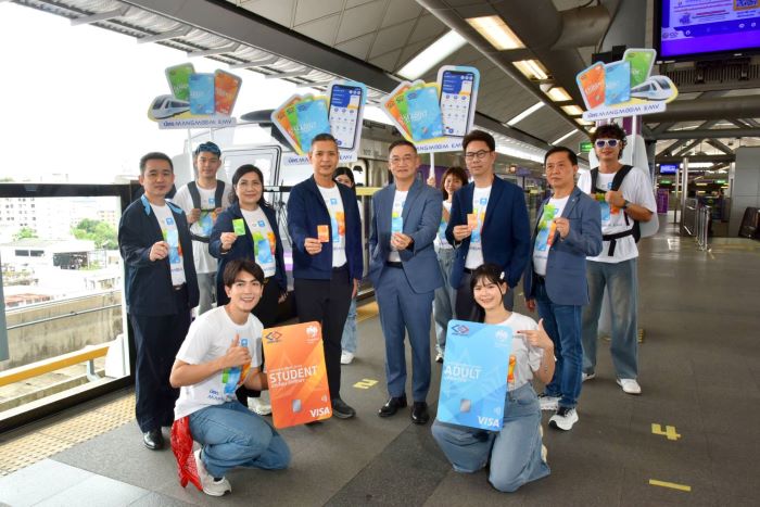 รฟม. จับมือ ธนาคารกรุงไทย เปิดตัว “บัตร Mangmoom EMV” พร้อมแคมเปญ “ติ๊ดได้…ไม่มีติด” บัตรเดียว ตอบโจทย์ทุกไลฟ์สไตล์