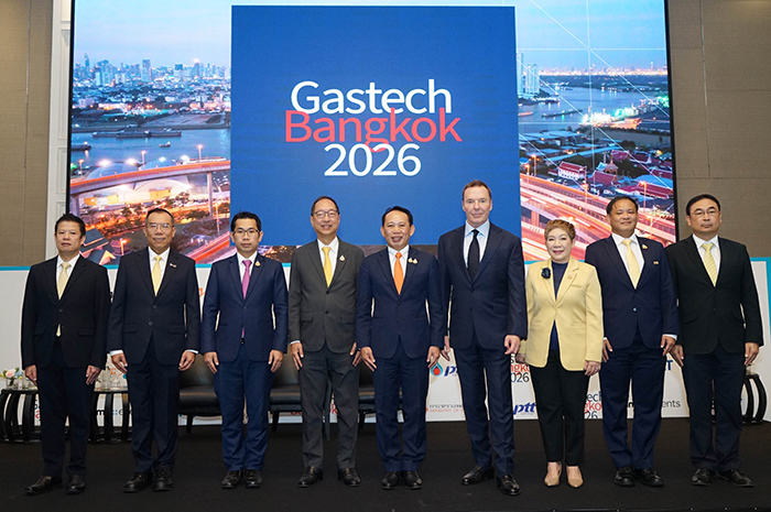 ไทยพร้อมผงาดเวทีพลังงานโลก! กระทรวงพลังงานเปิดฉาก Gastech 2026 ดันไทยเป็นเจ้าภาพมหกรรมพลังงาน พร้อมหนุนบทบาทเอเชียสู่ผู้นำพลังงานยั่งยืน ปักหมุด 15-18 ก.ย. 69 ณ ศูนย์นิทรรศการและการประชุมนานาชาติไบเทค