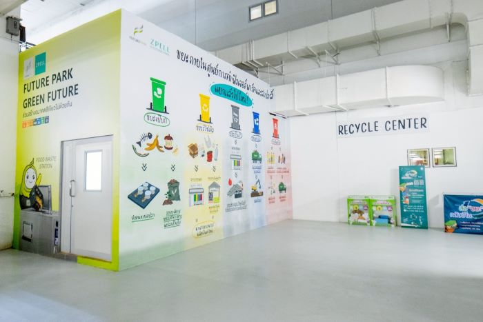 ฟิวเจอร์พาร์คและสเปลล์ วางโรดแมป มุ่งสู่ศูนย์การค้าแห่งความยั่งยืน  เปิดตัว “ห้องขยะใหม่” ยกระดับการบริการจัดการขยะครบวงจร ไม่ตกค้างในชุมชน