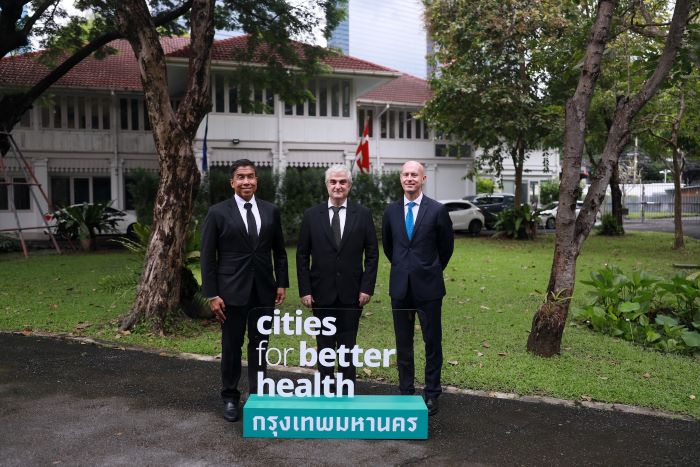 พิธีลงนามบันทึกความเข้าใจในโครงการ “Bangkok, City for Better Health” สนับสนุนการรับมือกับโรคอ้วนและส่งเสริมสุขภาวะในกรุงเทพฯ