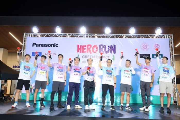 พานาโซนิค จัดกิจกรรม “ฮีโร่ รัน ครั้งที่ 5” รวมพลังวิ่งเพื่อสุขภาพและสิ่งแวดล้อม  สมทบทุนมูลนิธิโรงพยาบาลราชวิถี สร้างอาคารอุบัติเหตุและฉุกเฉิน