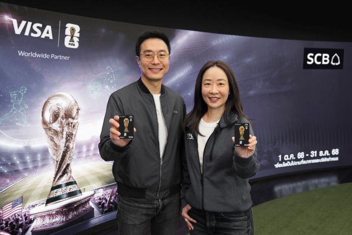 SCB ผนึกกำลัง VISA สร้างประสบการณ์ครั้งหนึ่งในชีวิต ช้อปผ่านบัตร SCB PLANET VISA ลุ้นเชียร์รอบชิงชนะเลิศที่อเมริกา FIFA WORLD CUP 2026 รวมมูลค่ากว่า 2.9 ล้านบาท