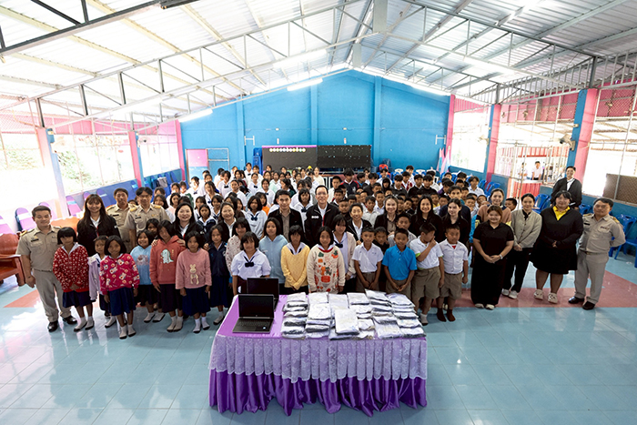 EXIM BANK มอบอุปกรณ์การเรียนการสอนให้แก่โรงเรียนภูคาวิทยาคม อ.ปัว จ.น่าน