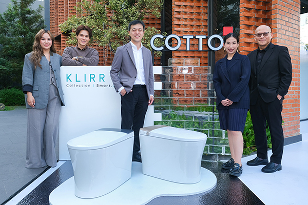 COTTO เปิดตัว SMART Collection สุขภัณฑ์ไม่ใช้ไฟ-อัปเกรดได้ ประหยัดพลังงาน  เจาะตลาดคนเมืองยุคใหม่ เปลี่ยนวิถีชีวิตให้ง่ายขึ้น