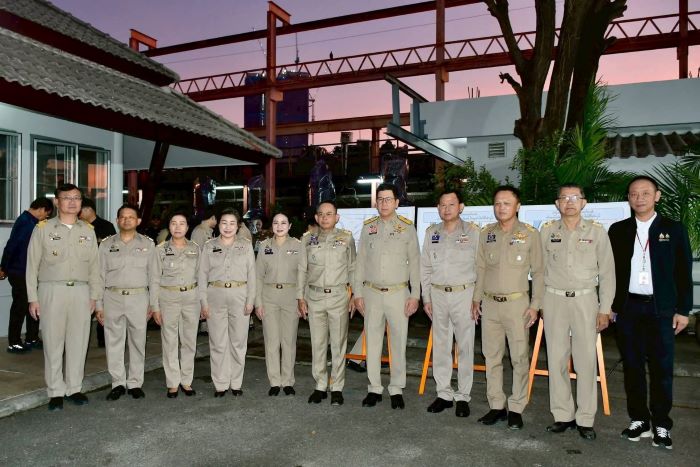 กปน. ร่วมคณะราชเลขานุการในพระองค์พระบาทสมเด็จพระเจ้าอยู่หัว ติดตามความคืบหน้าการพัฒนาคลองสามเสน