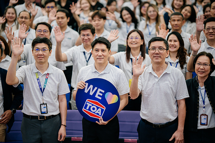 TOA เปิดศักราชปี 69 ประกาศวิชั่นใหม่ ‘แต่งเติมความสุขของการอยู่อาศัยให้ทุกคน’ ชูกลยุทธ์ 5 เสาหลัก – ผสาน AI พัฒนาคน ทรานส์ฟอร์มองค์กร – เดินหน้าพันธกิจรักษ์โลก Net Zero สู่การเป็นผู้นำ Total Solutions อย่างยั่งยืน