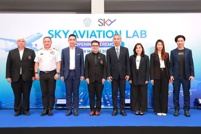 SKY ICT ผนึก ม.เกษตรศาสตร์ เปิดตัว “SKY Aviation Lab” เติมเต็มประสบการณ์จริง หนุนพัฒนาทักษะบุคลากรเสริมทัพการบิน ร่วมขับเคลื่อนประเทศไทยสู่ Aviation Hub