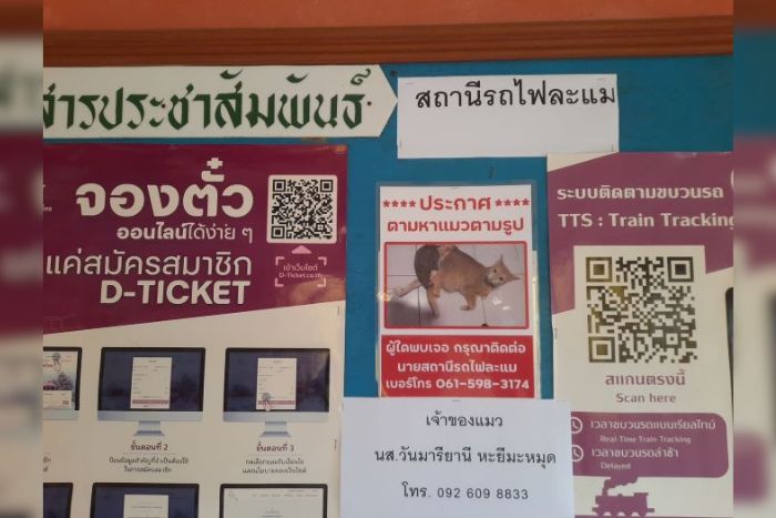 การรถไฟฯ เร่งปูพรมค้นหาสัตว์เลี้ยงของผู้โดยสารสูญหายระหว่างทาง ย้ำให้ความสำคัญพร้อมตรวจสอบข้อเท็จจริงอย่างใกล้ชิด