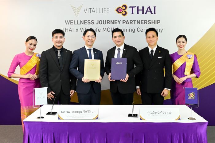 การบินไทยจับมือไวทัลไลฟ์ และโรงพยาบาลบำรุงราษฎร์ ยกระดับ In-flight Entertainment  สู่ประสบการณ์การเดินทางที่สร้างแรงบันดาลใจด้านสุขภาพ และส่งต่อองค์ความรู้ที่ผู้โดยสารนำไปใช้ได้จริงตลอดการเดินทาง